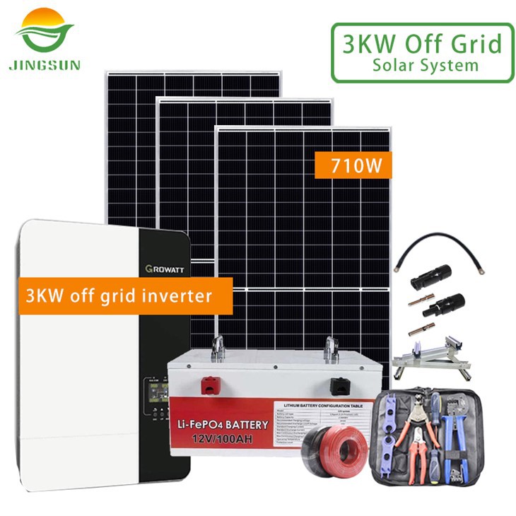 3KW Off Grid Solar System