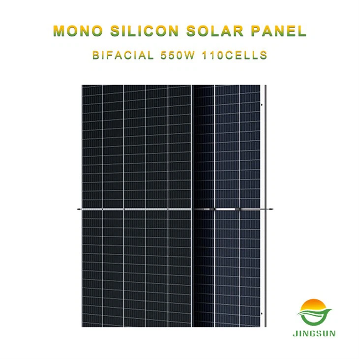 550W Bifacial Solar -paneeli